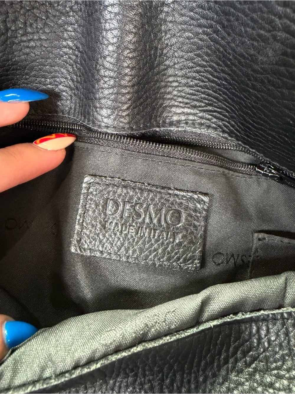 Desmo black leather